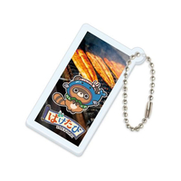 アーテック ばけたびウナギアクリルキーホルダ- 四角 FCE774U-92941