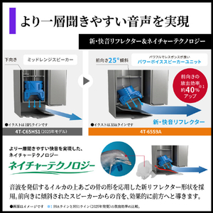 シャープ 77V型4Kチューナー内蔵4K対応有機ELテレビ AQUOS OLED 4T-77S9A-イメージ7