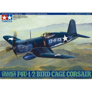 タミヤ 1/48 傑作機シリーズ No．46 チャンスヴォート F4U-1/2 バードケージ コルセア T48ﾋ46F4U1N-イメージ1