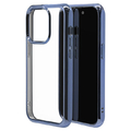 ラスタバナナ iPhone 14 Pro用VANILLA PACK TPUケース メタルフレーム 2．7mm STRAIGHT ブルー 7191IP261PTP
