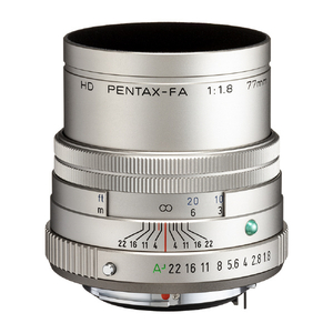 PENTAX 交換レンズ HD PENTAX-FA 77mmF1.8 Limited シルバー HD FA77 F1.8 ｼﾙﾊﾞ--イメージ1