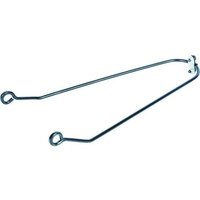 トラスコ中山 TRUSCO THR5520用 泥よけ取り付け金具 前輪用 ブラック泥よけ取り付け金具 前輪用THR5520専用パーツ FC694GK-7680490