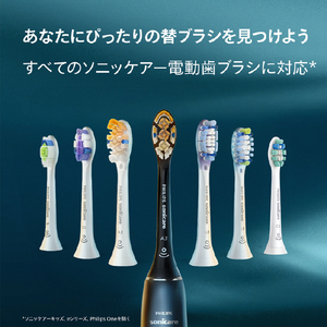 ソニッケア C3 プレミアムクリーン ブラシヘッド 3本組 ホワイト HX9043/14-イメージ8