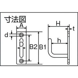 水本機械製作所 ステンレス ロングアイフック 30mm×120mm 30106468 FC034FJ-3759857-イメージ2