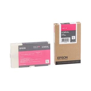 エプソン インクカートリッジ マゼンタ ICM54L エプソン インクカートリッジ マゼンタ ICM54L