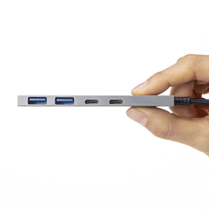 サンワサプライ USB Type-C 4ポートスリムハブ USB-S3TCH51MS-イメージ7