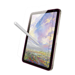 バッファロー iPad mini(第6世代)用紙感覚+ブルーライトカットフィルム BSIPD2108FPLBC-イメージ1