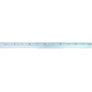シンワ アルミ直尺「スーパーアル助」600mm 65378 FC707WF-1591424-イメージ1