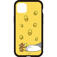グルマンディーズ iPhone 14 Plus用耐衝撃ケース IIIIfit トムとジェリー チーズ TMJ-157A