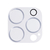 Hamee iPhone 16 Pro/16 Pro Max用カメラレンズプロテクター iFace メタルシルバー 41-982938-イメージ1