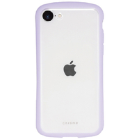 ＮＡＴＵＲＡＬ　ｄｅｓｉｇｎ iPhone 16e用背面型ケース CHROME-CLEAR ラベンダー IP24SP-CHC04
