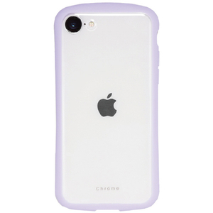 ＮＡＴＵＲＡＬ　ｄｅｓｉｇｎ iphone17e/16e用 背面型ｹｰｽ chrome-clear ラベンダー IP24SP-CHC04-イメージ1