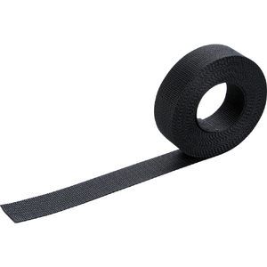 トラスコ ナイロン平ベルト　１．２ｔ×２５ｍｍ×５ｍ　黒 TNB255-BK-イメージ1