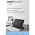 エレコム 11インチiPad Air(M3/M2) フラップケース 薄型軽量 背面クリア 2アングル ブルーグレー TB-A25MWVBG-イメージ3