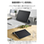 エレコム 11インチiPad Air(M3/M2) フラップケース 薄型軽量 背面クリア 2アングル ブルーグレー TB-A25MWVBG-イメージ4