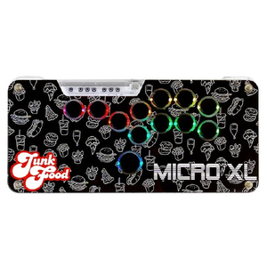 JunkFood Custom Arcades MG-SBMXL-AW SnackBox MICRO XL クリア