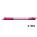 ゼブラ クリップオンスリム3C パステルピンク 10本 1箱(10本) F821566-B3A5-WP