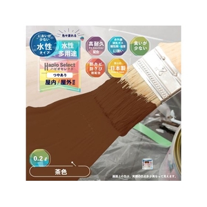 カンペハピオ ハピオセレクト 茶色 0.2L FCB459M-イメージ2