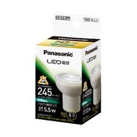 パナソニック LED電球 E11口金 全光束245lm(5．5Wハロゲン電球タイプ) 白色相当 LDR6WME11