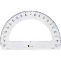 シンワ 分度器180°15cm半円 74918 FC776WJ-8164190