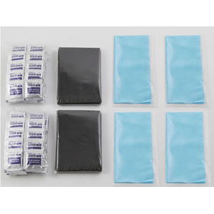 アイリスオーヤマ 非常用トイレセット 15g 100回分 FCE219R-BTS15-100-イメージ2
