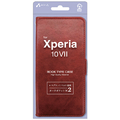 エアージェイ Xperia 10VII用手帳型ケース レッド AC-XP107 PB RD