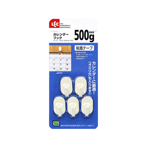 レック カレンダ-フック 5個入 F933801-H-123-イメージ1