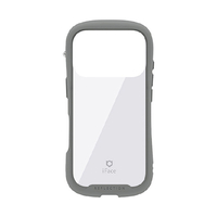 Hamee iPhone 17Pro用強化ガラスクリアケース iFace Reflection グレー 41-182943