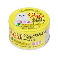 いなば CIAOまぐろ&とりささみチーズ入り 85g FC33796