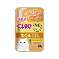 いなば CIAO だしスープ まぐろかつお節・ささみ入り 40g FCF618N