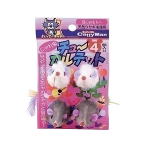 ドギーマンハヤシ じゃれ猫チューカルテット ﾊﾔｼ ﾁﾕｰｶﾙﾃﾂﾄ-イメージ1