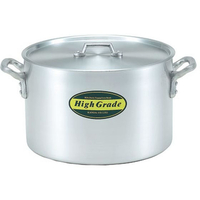 カンダ ハイグレート ゛アルミ 半寸胴鍋 目盛 21cm(5.1L) FC958PL-006198