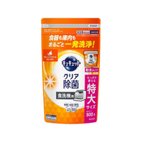 KAO 食器洗い乾燥機専用 キュキュット 除菌オレンジ 詰替 800g FCE705K