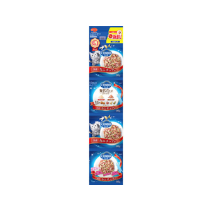 日本ペットフード コンボ キャット 連パック まぐろ味ミックス カニチップ添え 160g FCJ521P-イメージ1