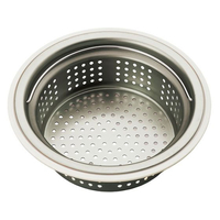 伸晃 流し用ステンレス浅型ゴミカゴ135 FCE209T-SP-227