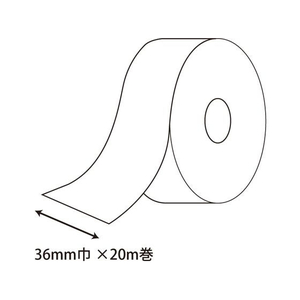 ヘイコー シングルサテンリボン 3幅6ｍｍ×長さ20ｍ X赤 1巻 FC768SB-001420321-イメージ4