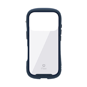 Hamee 41-182936 iPhone 17Pro用強化ガラスクリアケース iFace