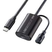 サンワサプライ USB3．1 Type C-Type Cアクティブリピーターケーブル 5m延長 KB-USB-RCC305