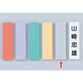 ライオン事務器 人名プレート 片面式 灰 無地 10枚 NO.10 F130477-231-89NO.10