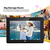 KODAK デジタルフォトフレーム 10．1インチ HD画面 32GB内蔵 写真/動画/音楽再生 Wi-Fi機能付き ブラック RCF-106HBK-イメージ7