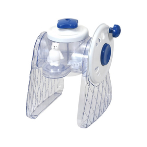 パール金属 流氷 クルクルしろくま手動かき氷器 FCJ301S-DD-8025-イメージ1