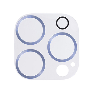Hamee iPhone 16 Pro/16 Pro Max用カメラレンズプロテクター iFace メタルペールブルー 41-982952-イメージ1