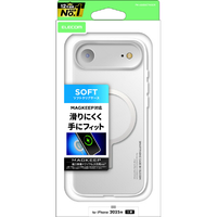 エレコム iPhone Air用ソフトケース MAGKEEP クリア PM-A25BUCTMGCR
