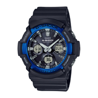 カシオ ソーラー電波腕時計 G-SHOCK ブラック GAW100B1A2JF