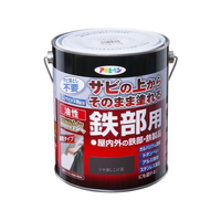 アサヒペン 油性 高耐久鉄部用 1.6L ツヤ消こげ茶 FC222NV