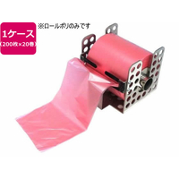 パックスタイル スターシール ロールポリ 3650 赤 200枚×20巻 FC150SH-00557612