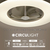 ドウシシャ ～8畳用 サーキュライト 調光調色タイプ CIRCULIGHT KCCA08CM-イメージ4