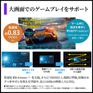 シャープ 48V型4Kチューナー内蔵4K対応有機ELテレビ AQUOS OLED 4T-48S9A-イメージ16