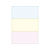 Forestway プリンタ帳票マルチタイプA4 カラー 3面 6穴 500枚 F118122-ABC1-302-306C-イメージ2