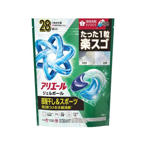 Ｐ＆Ｇ アリエールジェルボールプロ 部屋干し 替 ハイパージャンボ 28個 FCJ400T-イメージ1